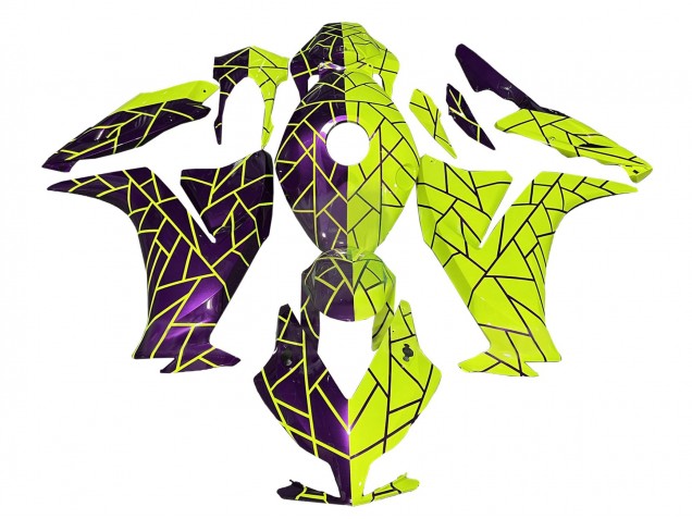 Carenados Moto Honda CBR1000RR 2012-2016 - Púrpura Amarillo