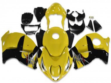 Carenados Moto Suzuki GSXR 1300 Hayabusa 1996-2007 - Amarillo Negro Plata Rojo