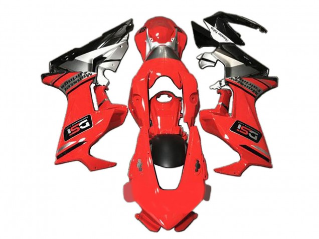 Carenados Moto Honda CBR1000RR 2017-2023 - Rojo Blanco Plata Negro Brillante DSI