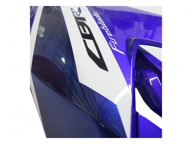 Carenados Moto Honda CBR1000RR 2017-2023 - Blanco Azul