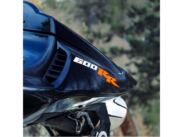 Carenados Moto Honda CBR600RR 2003-2004 - Azul Oscuro Negro Brillante