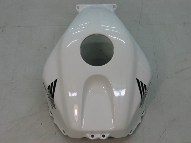 Carenados Moto Honda CBR600RR 2005-2006 - Negro Blanco Carrera