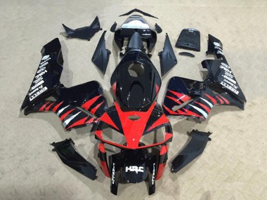Carenados Moto Honda CBR600RR 2005-2006 - Negro Brillante Rojo Blanco HRC