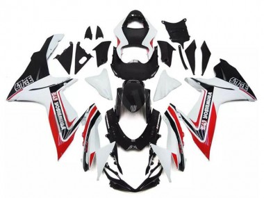 Carenados Moto Suzuki GSXR 600/750 2011-2024 - Blanco Rojo Negro Alstare