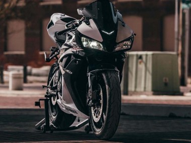 Carenados Moto Honda CBR600RR 2007-2008 - Blanco Negro Carrera