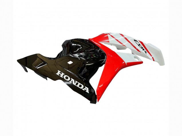 Carenado Moto Honda CBR600RR 2009-2012 - Blanco Rojo Negro Brillante