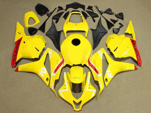 Carenados Moto Honda CBR600RR 2009-2012 - Amarillo Rojo Blanco Repsol