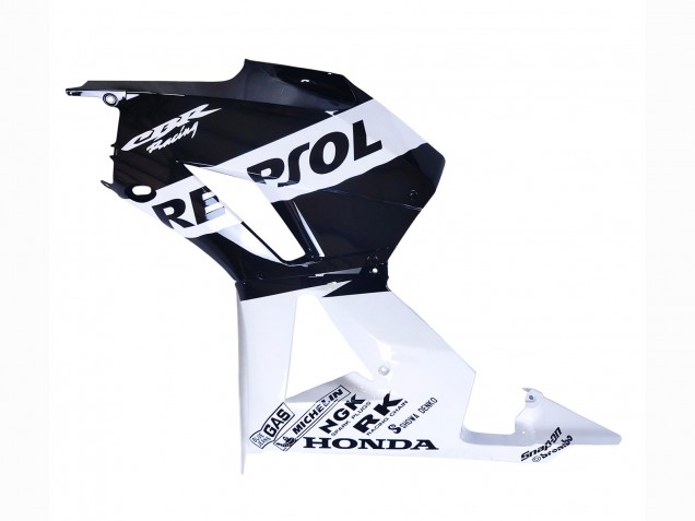 Carenados Moto Honda CBR600RR 2013-2023 - Blanco Negro Brillante Repsol