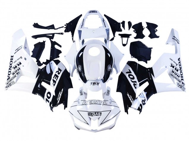 Carenados Moto Honda CBR600RR 2013-2023 - Blanco Negro Brillante Repsol