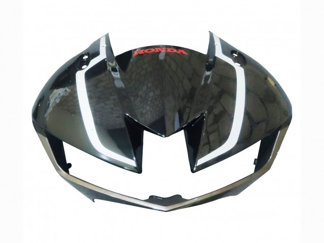Carenados Moto Honda CBR600RR 2013-2023 - Plata Negro Brillante