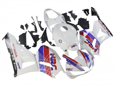 Carenado Moto Honda CBR600RR 2013-2023 - Blanco Rojo Azul HRC