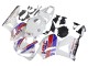 Carenado Moto Honda CBR600RR 2013-2023 - Blanco Rojo Azul HRC