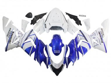 Carenado Moto Kawasaki ZX10R 2004-2005 - Negro Blanco