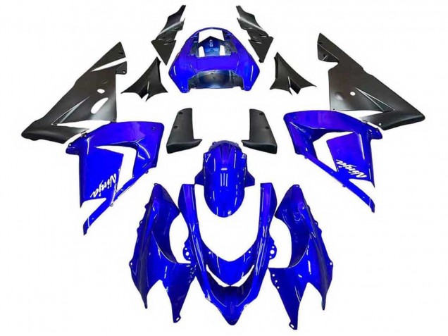 Carenados Moto Kawasaki ZX10R 2004-2005 - Azul Negro Ninja