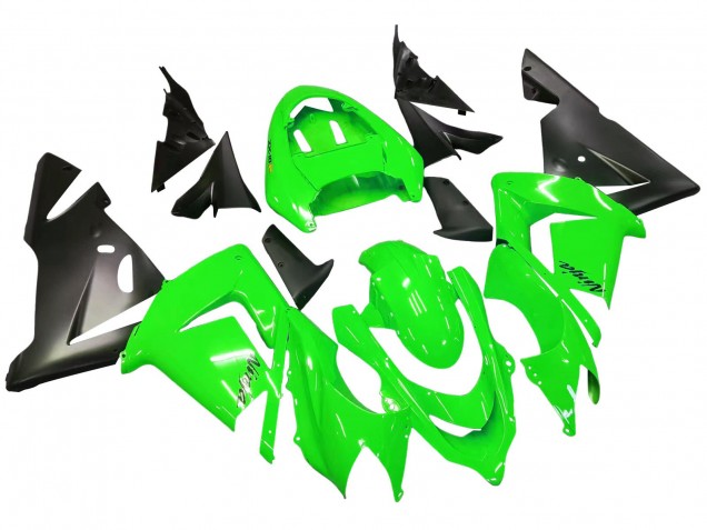 Carenados Moto Kawasaki ZX10R 2004-2005 - Verde Negro Ninja
