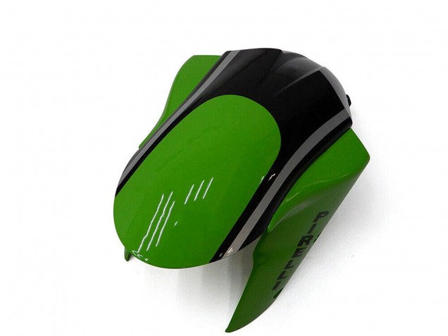 Carenados Moto Kawasaki ZX10R 2004-2005 - Blanco Negro Verde Elf