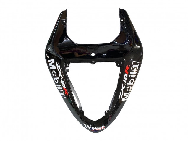 Carenados Moto Kawasaki ZX10R 2006-2007 - Negro Brillante Blanco West