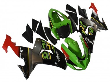 Carenados Moto Kawasaki ZX10R 2006-2007 - Verde Gris Rojo Negro Amarillo