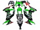 Carenados Moto Kawasaki ZX10R 2008-2010 - Verde Blanco Rojo Negro Monstruo Elf 66