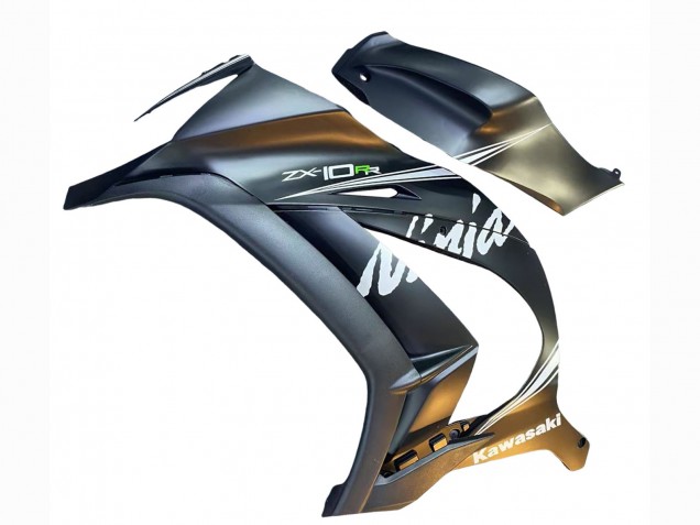 Carenados Moto Kawasaki ZX10R 2011-2015 - Gris Mate Blanco Verde