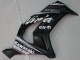 Carenados Moto Kawasaki ZX10R 2011-2015 - Negro Brillante Blanco Elf Nieve Calcomanía