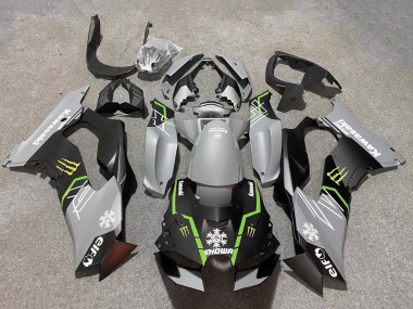 Carenados Moto Kawasaki ZX10R 2021-2025 - Gris Negro Mate Verde Blanco Elf Nieve Monstruo