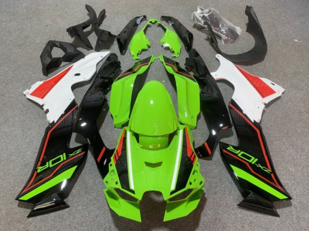 Carenados Moto Kawasaki ZX10R 2021-2025 - Verde Negro Naranja Blanco