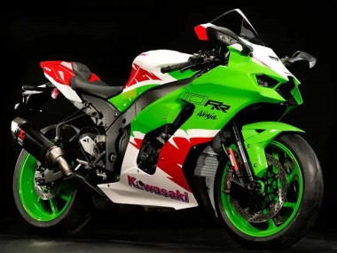 Carenados Moto Kawasaki ZX10R 2021-2025 - Blanco Verde Rojo