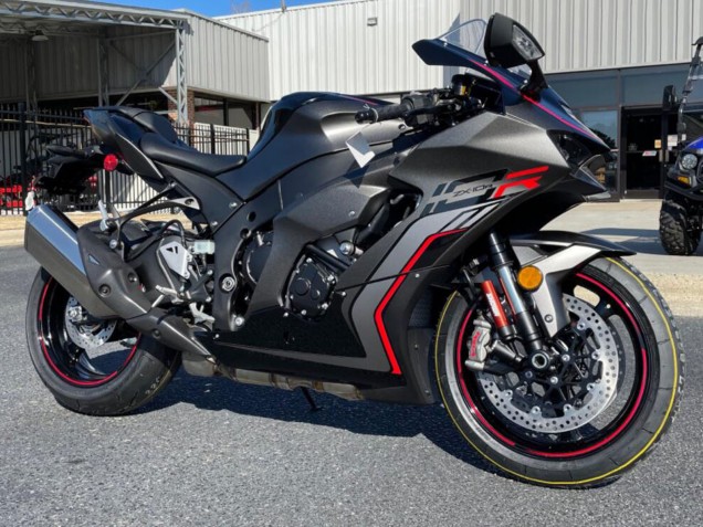 Carenados Moto Kawasaki ZX10R 2021-2025 - Negro Gris Rojo