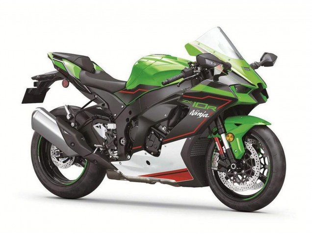 Carenados Moto Kawasaki ZX10R 2021-2025 - Verde Negro Blanco Rojo Ninja