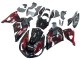 Kits Carenado Moto Kawasaki ZX14R ZZR1400 2006-2011 - Negro Brillante Rojo Llama