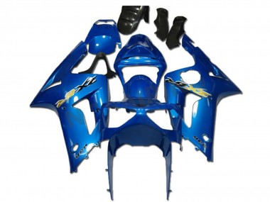 Carenados Moto Kawasaki ZX6R 2003-2004 - Verde Blanco Negro Silkolene