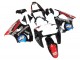 Carenados Moto Kawasaki ZX6R 2000-2002 - Negro Brillante Rojo Azul Rojo PlayStation 2