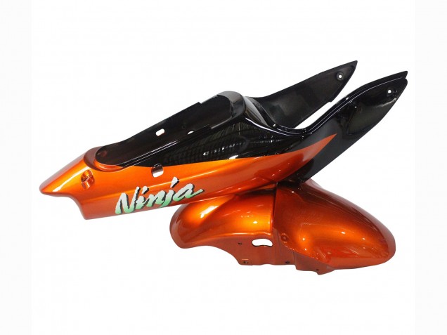 Carenados Moto Kawasaki ZX6R 2000-2002 - Naranja Negro