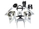 Carenados Moto Kawasaki ZX6R 2003-2004 - Blanco Negro Motul Lucky Strike