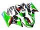 Carenados Moto Kawasaki ZX6R 2005-2006 - Verde Rojo Negro Elf 66