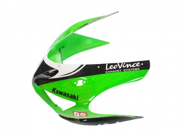 Carenados Moto Kawasaki ZX6R 2005-2006 - Verde Rojo Negro Elf 66