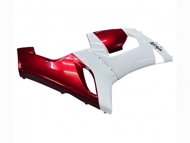 Carenados Moto Kawasaki ZX6R 2005-2006 - Blanco Rojo