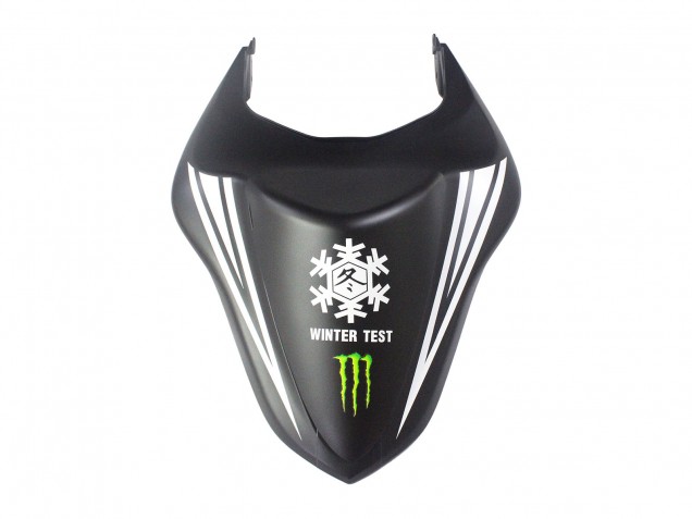 Carenados Moto Kawasaki ZX6R 2007-2008 - Negro Blanco Rojo Blanco Nieve Calcomanía Ninja Elf