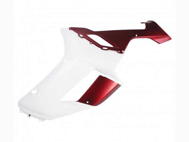 Carenado Moto Kawasaki ZX6R 2007-2008 - Blanco Rojo