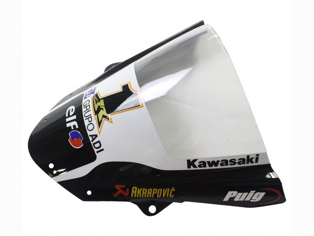 Carenados Moto Kawasaki ZX6R 2009-2012 - Verde Negro Brillante Amarillo Blanco Rojo Elf Monstruo