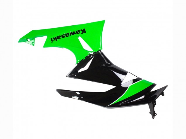 Carenados Moto Kawasaki ZX6R 2009-2012 - Verde Negro Brillante