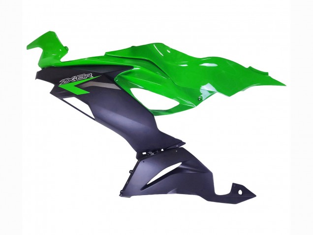 Carenados Moto Kawasaki ZX6R 2019-2022 - Verde Negro Mate