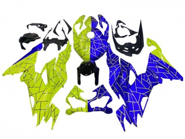 Carenados Moto Kawasaki ZX6R 2019-2022 - Azul Amarillo