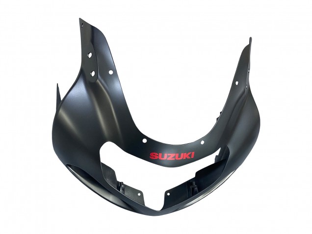 Carenados Moto Suzuki GSXR1000 2000-2002 - Gris Mate Rojo Calcomanía