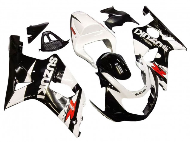 Carenados Moto Suzuki GSXR1000 2000-2002 - Blanco Negro Brillante Rojo