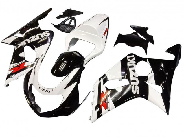 Carenados Moto Suzuki GSXR1000 2000-2002 - Blanco Negro Brillante Rojo