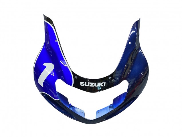 Carenados Moto Suzuki GSXR1000 2000-2002 - Azul Blanco Plata Castrol Dunlop