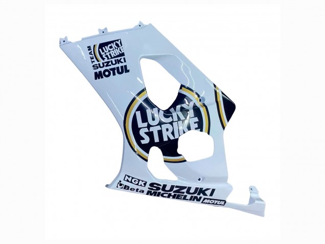 Carenados Moto Suzuki GSXR 1000 2003-2004 - Blanco Negro Oro Motul Lucky Strike