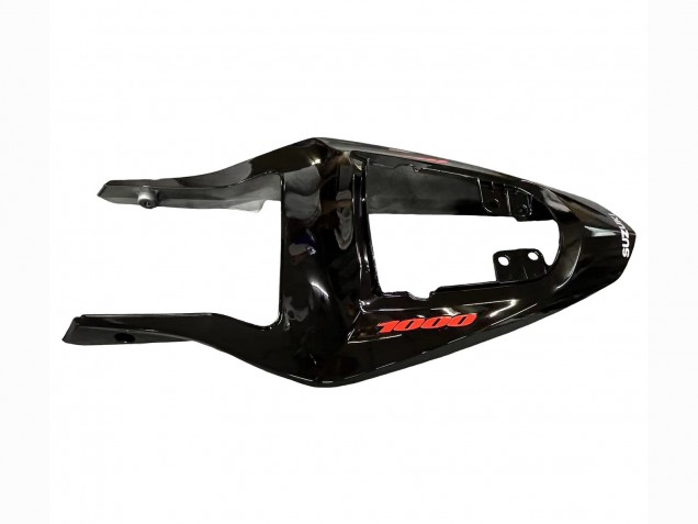 Carenados Moto Suzuki GSXR 1000 2003-2004 - Negro Brillante Blanco Rojo Calcomanías